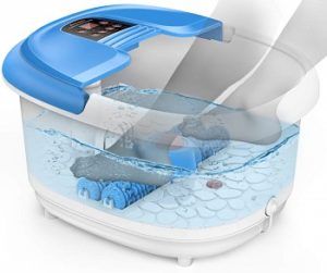 Arealer Foot Spa Bath Massager with Automatic Foot Massage Rollers review