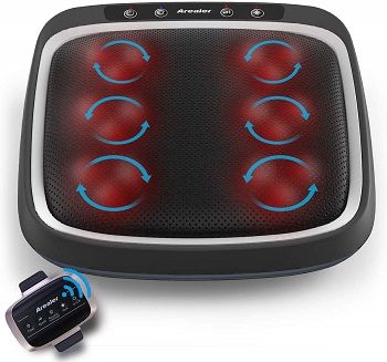 Arealer Foot Massager With Remote Control And Built-In Infrared Light